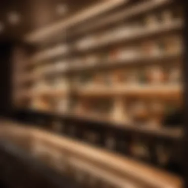 Elevate Your Space: Upscale Basement Bar Shelving Ideas Upscale Basement Bar Shelving