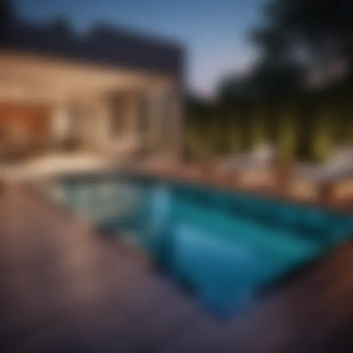 Modern Pool Deck Design