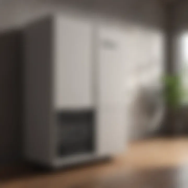 Energy-efficient home air conditioning unit