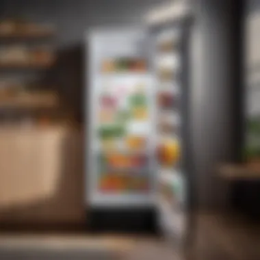 Energy-Efficient Small Refrigerator Features