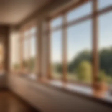 Functional Design of All-Wood Windows for Energy Efficiency Energy-efficient all-wood window design in modern interior