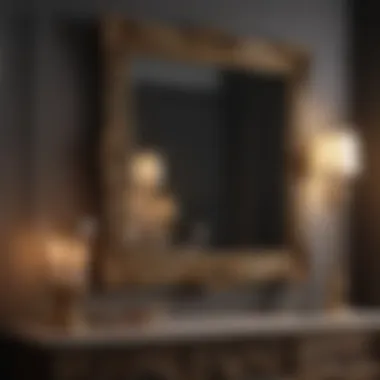 Chic Decorative Elements for Ambiance Chic decorative elements enhancing studio apartment ambiance