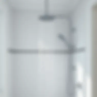Modern Features in Shower Kits High-tech shower kit with modern features and controls