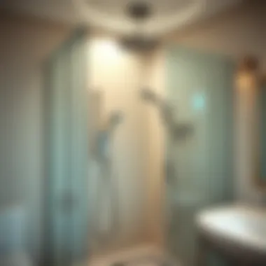 Shower Kit Installation in Renovated Spaces Installation of a shower kit in a renovated bathroom
