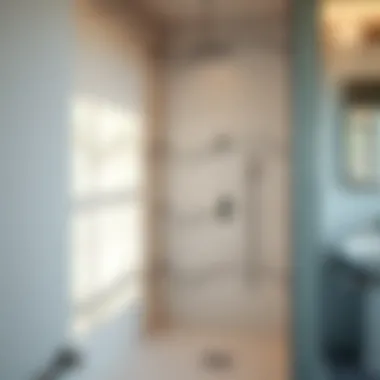 Stylish bathroom shower kit showcasing contemporary design