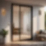 Elegant Glass Door Design