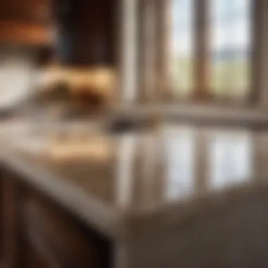 Opulent Stone Countertop Choices Luxurious stone countertop selection