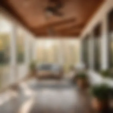 Smart Technology Screened Porch Smart Technology Integration in Screened Porch