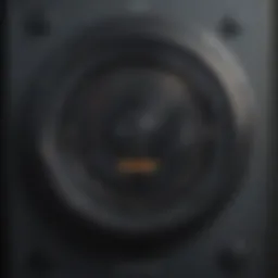 Modern electric meter enclosure showcasing innovative design elements