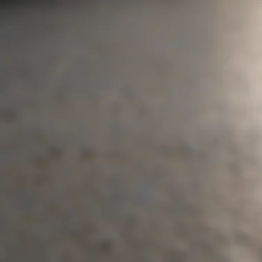 Close-up of textured finish on exterior concrete floor paint