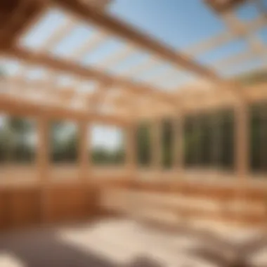 Proper Bracing in House Framing Illustration highlighting the importance of proper bracing in house framing
