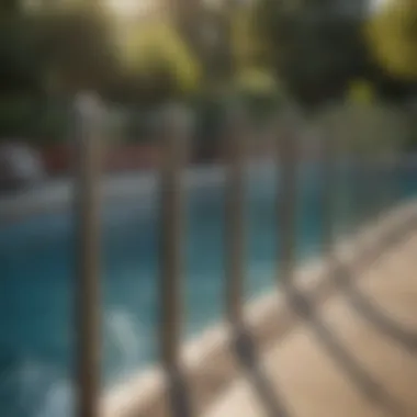 Safety Features of Glass Pool Fences Visual representation of safety features in glass pool fencing