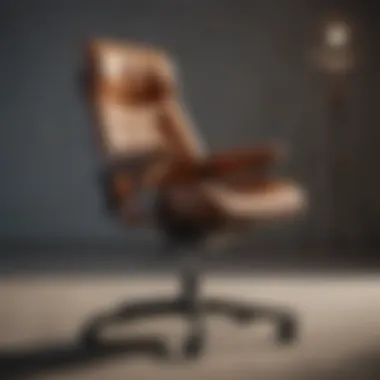 A stylish ergonomic chair designed for comfort and modern aesthetics.