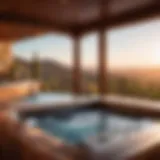 Luxurious hot tub design with state-of-the-art features