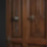 Elegant six panel solid wood interior door design showcasing craftsmanship.
