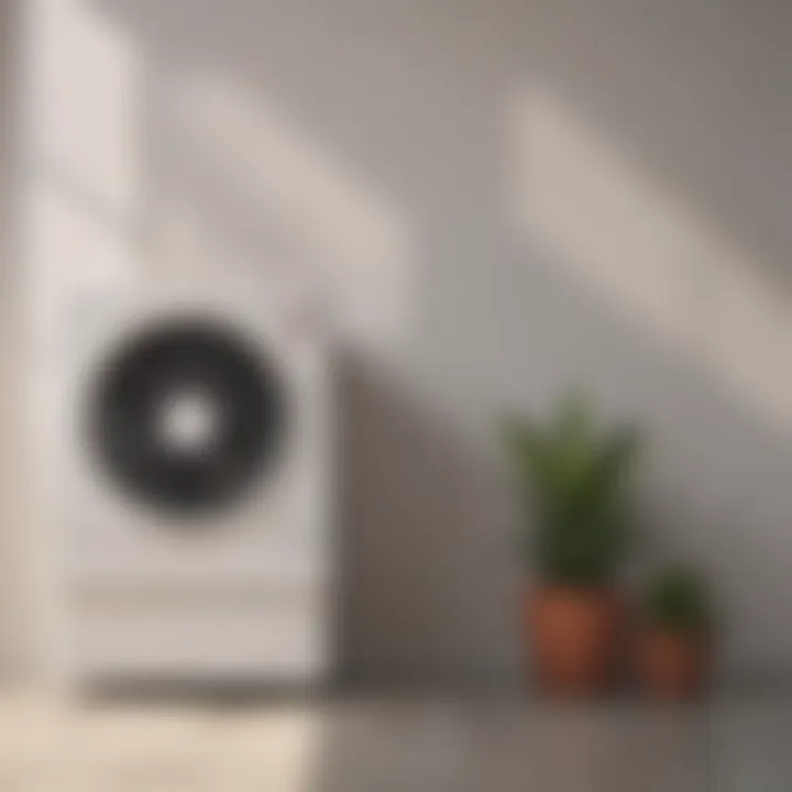 Energy efficiency rating displayed on a freon air conditioner