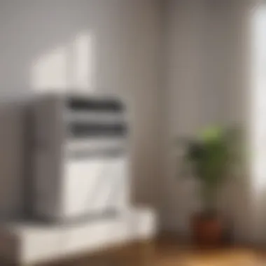 Installation process of a small freon air conditioner