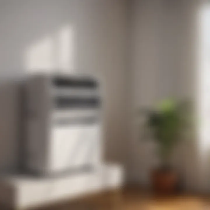 Installation process of a small freon air conditioner