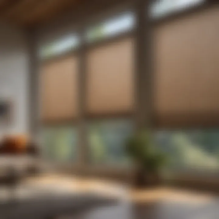 Energy-efficient cellular shades enhancing comfort and style