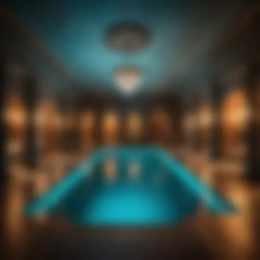 Luxurious Underground Pool Design