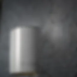 Close-up view of weather resistant paint on metal surface showcasing durability