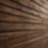 Different types of wood siding materials