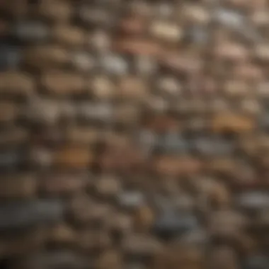 Faux stone siding color options