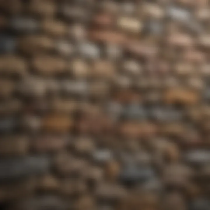 Faux stone siding color options
