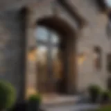 Exquisite faux stone siding