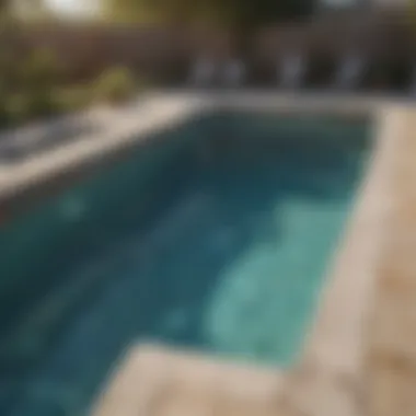 Innovative fiberglass pool enhancement technique