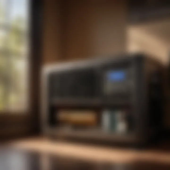 Visual representation of financial implications of standby generator setup