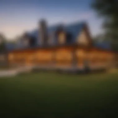 Exquisite Exterior View of Completed 40x60 Barndominium Finished 40x60 Barndominium Exterior