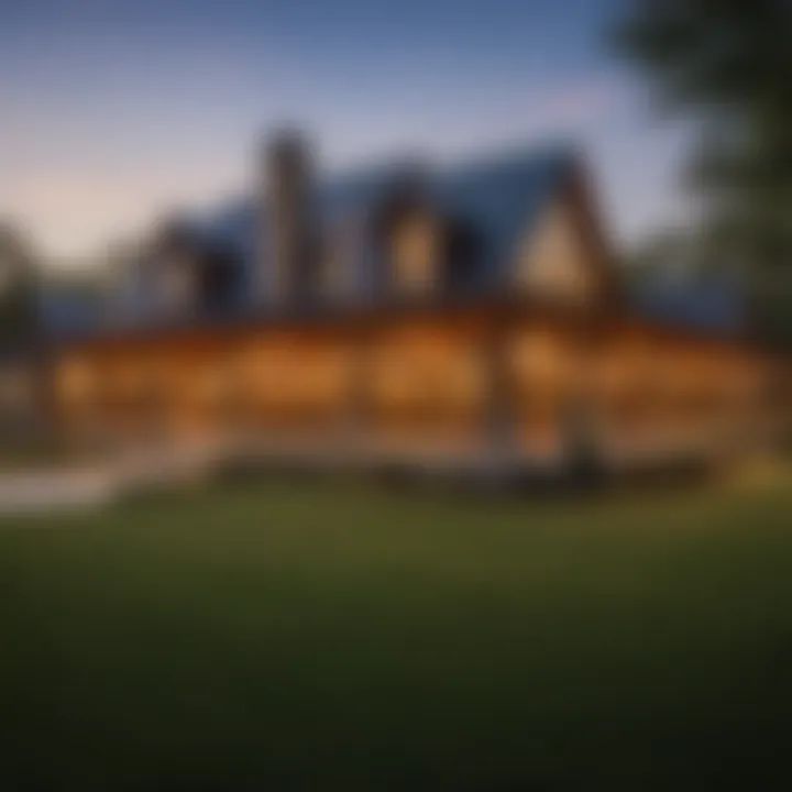 Exquisite Exterior View of Completed 40x60 Barndominium Finished 40x60 Barndominium Exterior