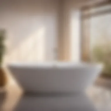 Completed Bathtub Refurbishment Finished bathtub with appliance epoxy coating