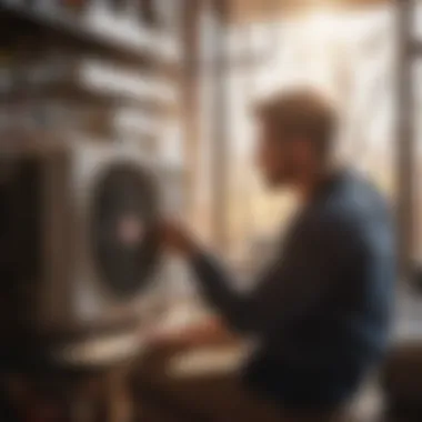 Requirements for HVAC Certification Exams Focused person studying for HVAC certification exam