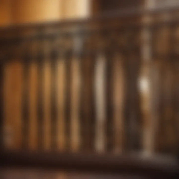Elegant Fortress Railing Material Showcase