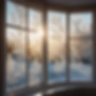 Enchanting Window Frost and Sunlight Dance Window Frost and Sunlight Play