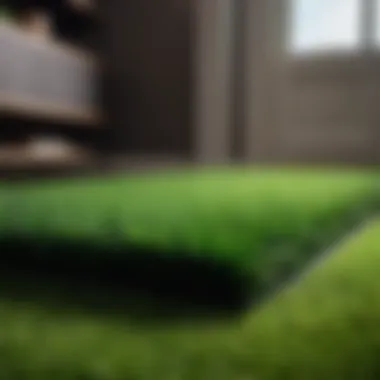 Green Pet Turf Installation