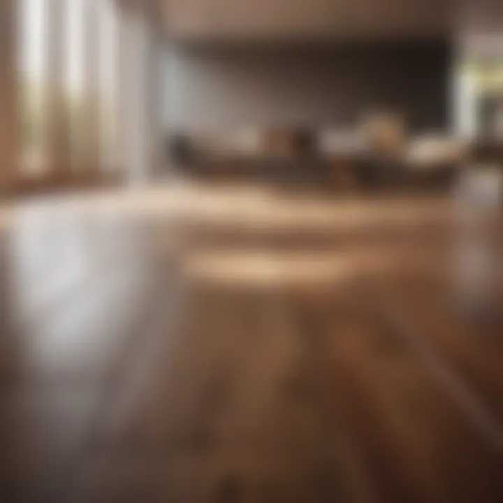 Hardwood Floor Plank Arrangement