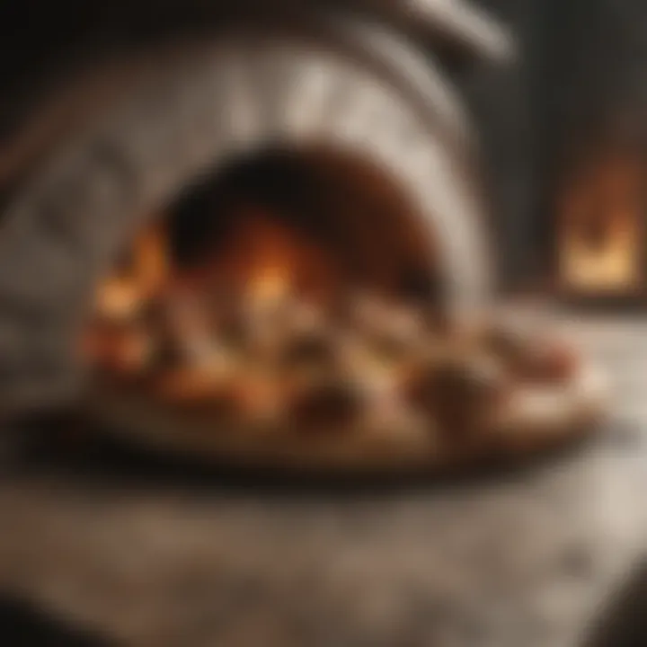 Heat-resistant materials for pizza oven