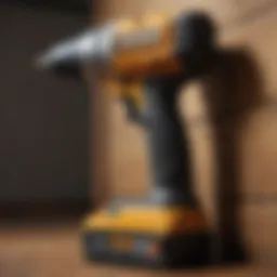 High impact cordless drill with advanced features