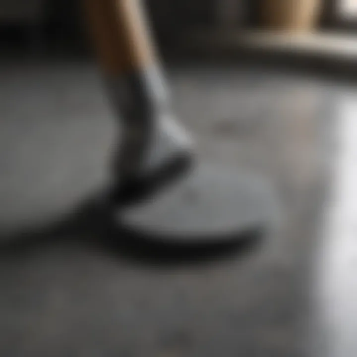 Scrubbing tools specifically designed for granite maintenance and care.