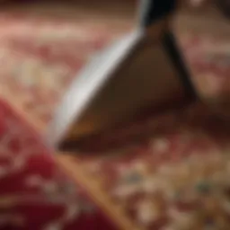 Innovative carpet cutting technique