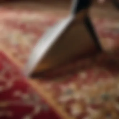 Innovative carpet cutting technique