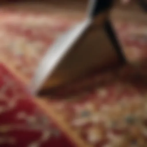 Innovative carpet cutting technique