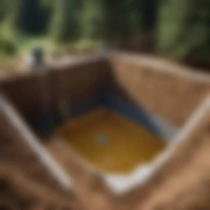 Step-by-step septic tank installation process