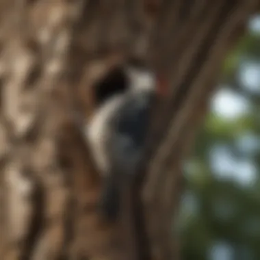 Intertwined Rhythms of Nature and Woodpecker Intertwined Rhythms of Nature and Woodpecker