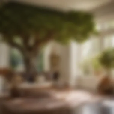Aesthetic Fusion: Laurel and Behr Paint Harmony Artistic Representation of Laurel and Behr Paint Harmony