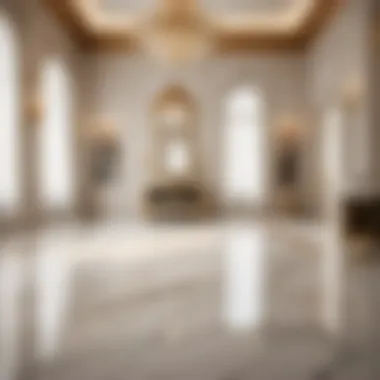 Luxurious Marble Flooring