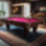 Luxurious Pool Table Felt